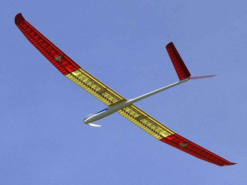 Gracia V-tail red/yellow ARF - 3070mm