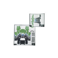 Graupner - Dekorbogen mz-12 flame blue green (S1002.14B)