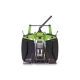 Graupner - Dekorbogen mz-12 flame blue green (S1002.14B)