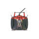 Graupner - Dekorbogen mz-12 flame red yellow (S1002.14R)