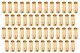 D-Power - Goldkontakt Buchsen 3,5mm (50 Stück)