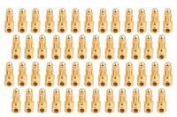 D-Power - Goldkontakt Stecker 3,5mm (50 Stück)