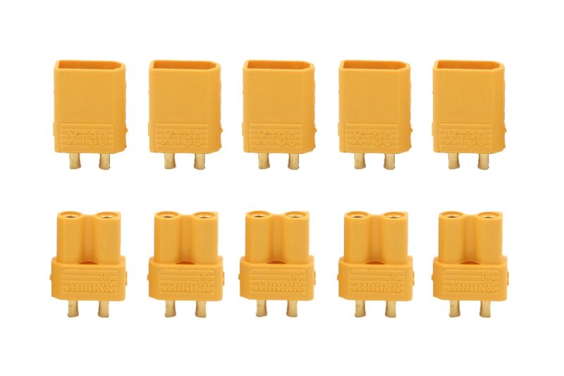 D-Power - XT30 Stecker und Buchse (5 Paar)
