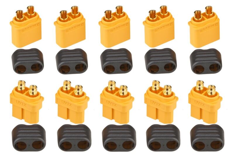 XT60 Plus Stecker und Buchse (5 Paar)