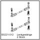 D-Power Lenkgestänge (2 Stück) - BEAST BX / TX (BS221-012)
