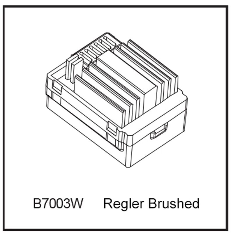 D-Power Fahrtenregler 40A Brushed - BEAST BX / TX (BS7003W)