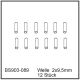 D-Power Welle  2x9,5mm (12 Stück) - BEAST BX / TX (BS903-089)
