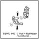 D-Power C Hub + Radträger / Lenkhebel L - BEAST BX / TX (BS910-005)