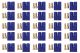D-Power EC3 Hochstromkontakt Stecker blau - 25 St. (EC3M25)