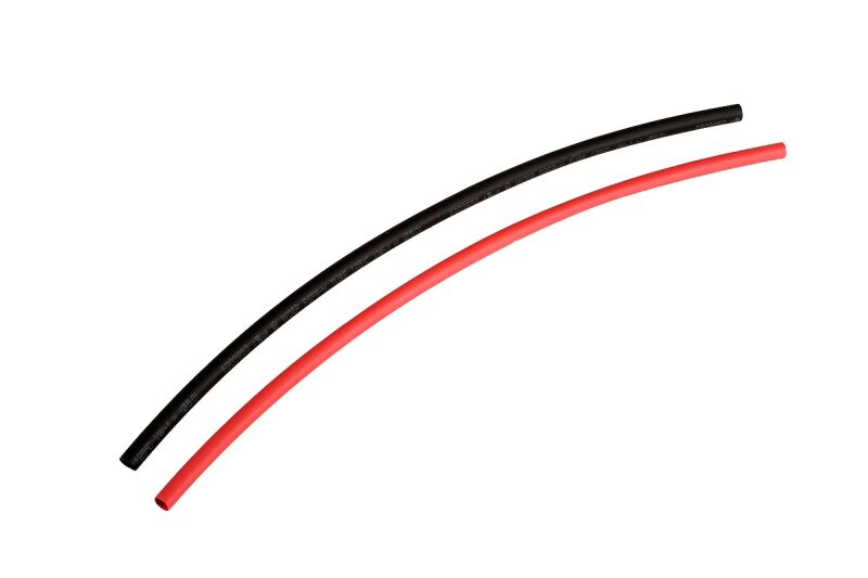 Schrumpfschlauch rot und schwarz - je 50cm - 8,0mm