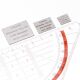 Voltmaster - Alu Modellflugschild Kennzeichnungsschild Adressschild mit Lasergravur selbstklebend groß 26 x 18mm