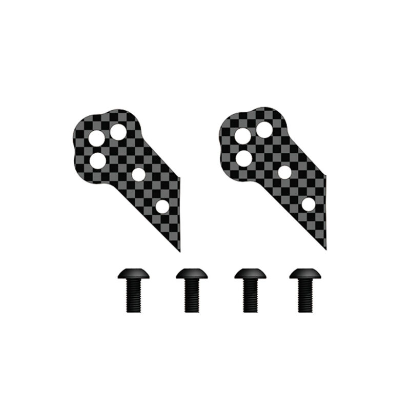 Robitronic - Pro Steering Plates (Carbon Fiber Plates)m3x8mm*4pcs (PR66480846)