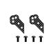 Robitronic - Pro Steering Plates (Carbon Fiber Plates)m3x8mm*4pcs (PR66480846)