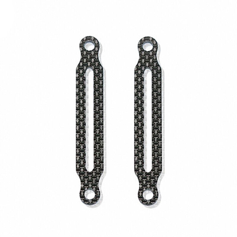 Robitronic - 2mm Battery Carbon Fiber Retaining Plate (Ignition Distribut (PR68410076)
