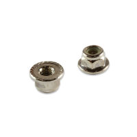 Robitronic - M4 Flanged & Knurled Locknut*6pcs...