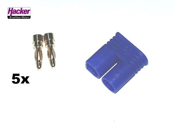 Hacker - EC2-Goldstecker-Set 2mm (5 Stück)