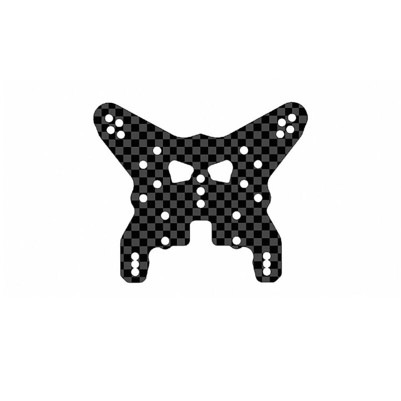 Robitronic - SB401-LW Rear Carbon Fiber Shock Tower-4mm (PR76480036)