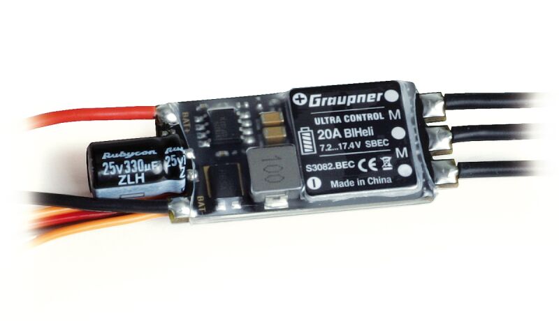 Graupner - Regler Ultra Control20A SBEC BLHeli (S3082.BEC)