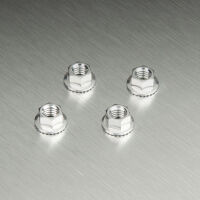 Max Speed Technology - Alum. wheel nut (silver) (4)...
