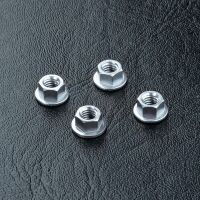 Max Speed Technology - Alum. wheel nut (silver) (4)...