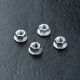 Max Speed Technology - Alum. wheel nut (silver) (4) (MST820001S)