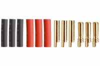 Voltmaster - 4.0mm Gold Contact Male & Female Slotted...