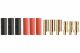 5,5mm Goldkontakt Stecker und Buchse (3 Paar)