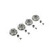 TLR - Magnetic Wheel Nuts (4): 8B/8T (TLR342007)