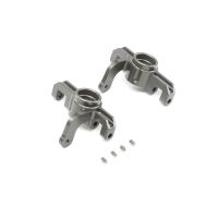 TLR - Aluminum Front Spindle Set for Univerals: 8/E 4.0...