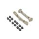 TLR - Offset Adj Rr Pivot Brace w/ins: 8 4.0 Tuning Kit (TLR344007)