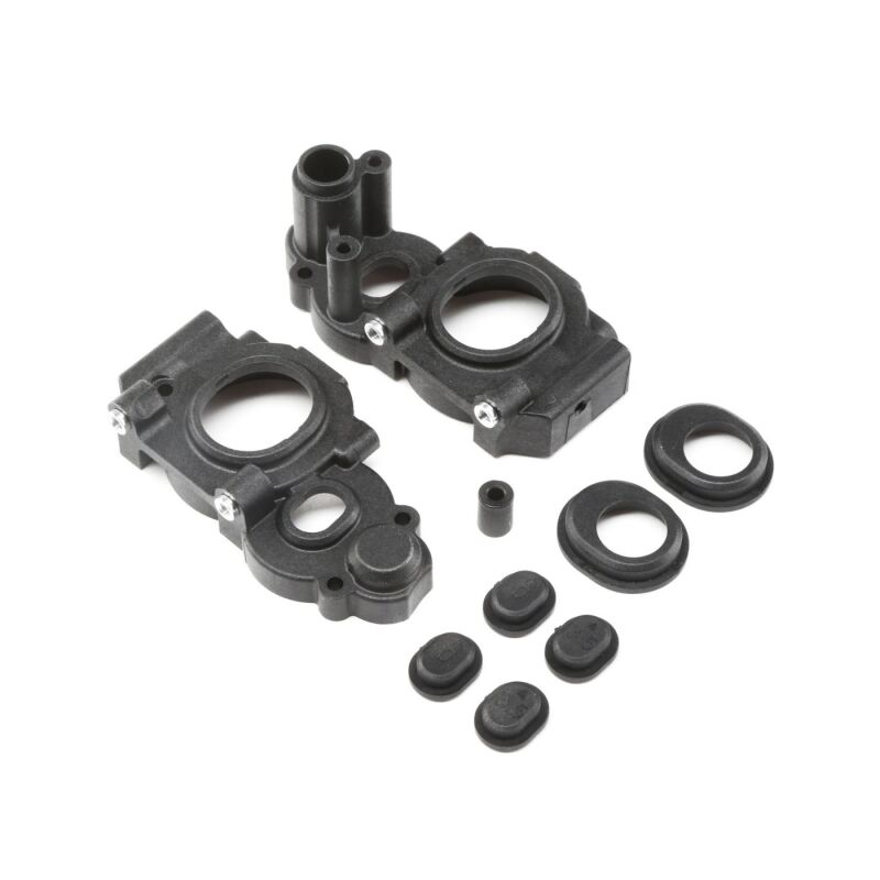 TLR - Gear Case Set, 3-Gear Laydown: 22 4.0 (TLR232067)