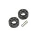 TLR - Idler Gear & Shaft, Laydown: 22 4.0 (TLR232069)