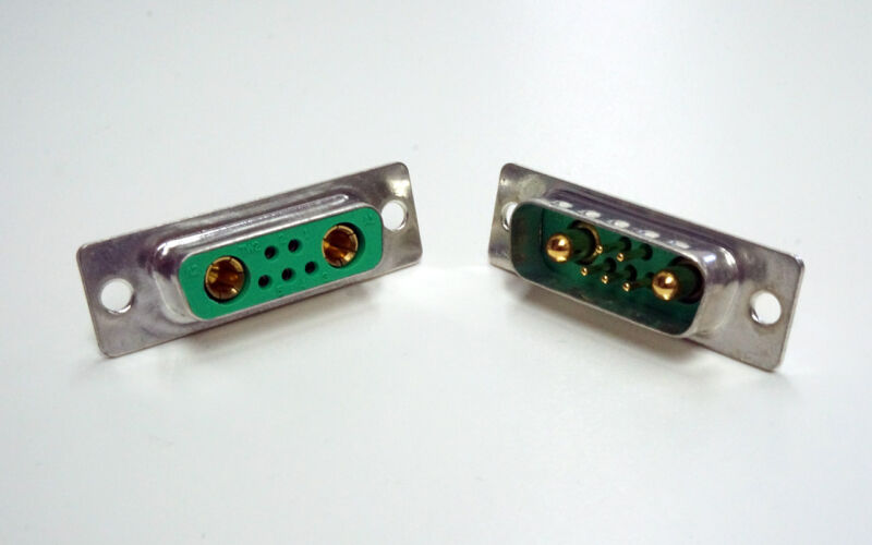 Emcotec - D-Sub-Kombi-Verbinder 7 polig Stecker & Buchse (1 Paar)