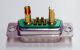 Emcotec - D-Sub-Kombi-Verbinder 7 polig Stecker & Buchse (1 Paar)