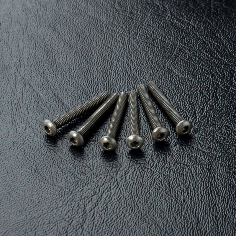 MST-Racing - Rundkopfschneidschraube Innensechskant M2x16mm (6 Stück) (MST110085)