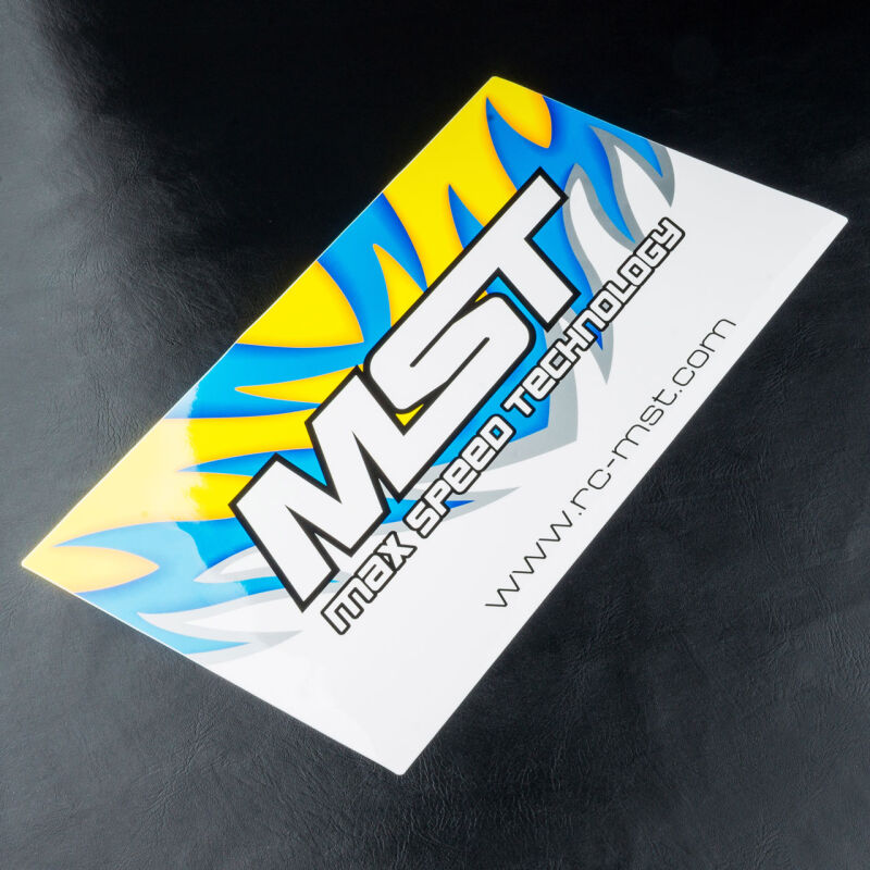 MST-Racing - Aufkleber 34x19mm (MST710002)