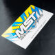 MST-Racing - Aufkleber 34x19mm (MST710002)