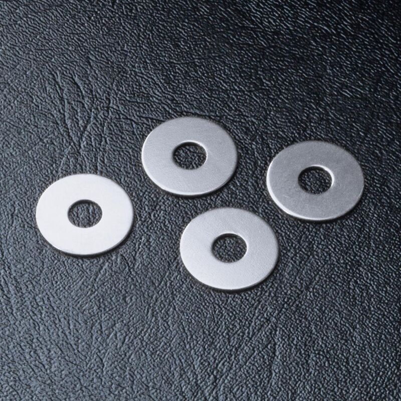 MST-Racing - Radmitnehmer Distanzscheibe Alu 0.5mm silber (4 Stück) (MST820048S)