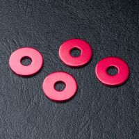 MST-Racing - Radmitnehmer Distanzscheibe Alu 1.0mm rot (4...