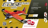 Mini Edge 540 gelb 6mm EPP - 600mm