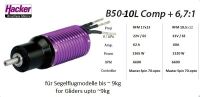 Hacker Motor B50-10L Competition + 6,7:1 (10100911)