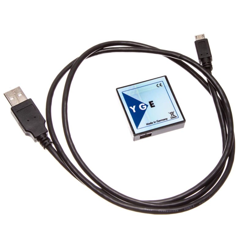 YGE USB Adapter Programmier Box