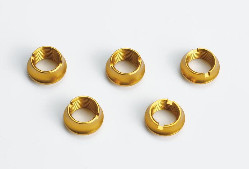 Graupner - Ziermuttern f.Handsender, gold,3la, 2ku (S8525.G)