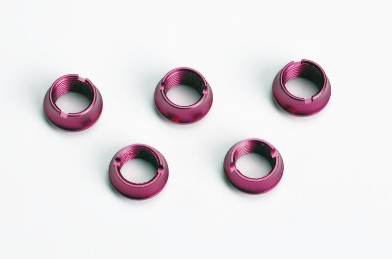 Graupner - Ziermuttern f.Handsender,purple,3la,2ku (S8525.PU)