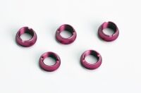 Graupner - Ziermuttern f.Handsender,purple,3la,2ku...