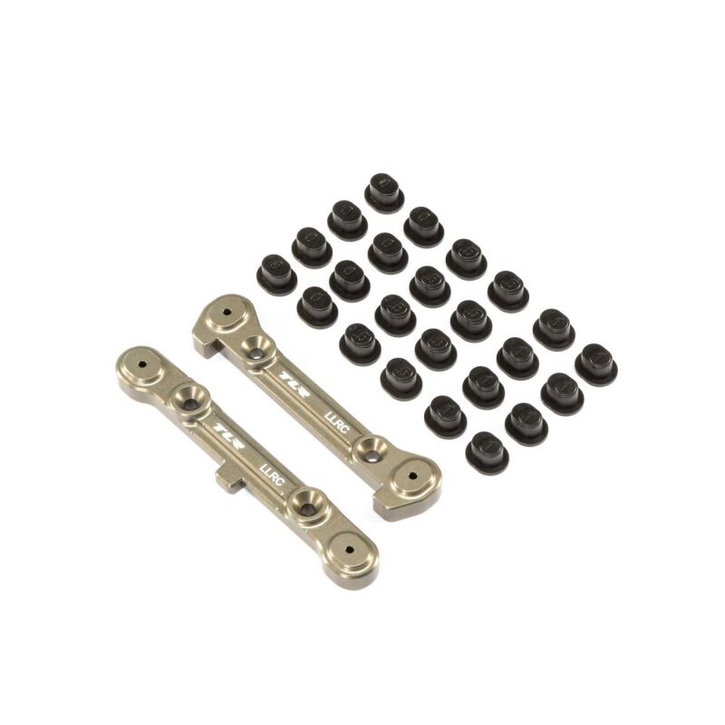 Horizon Hobby - LLRC Adj Rear Hinge Pin Brace Set: 8IGHT 8T 4.0 (TLR344010)