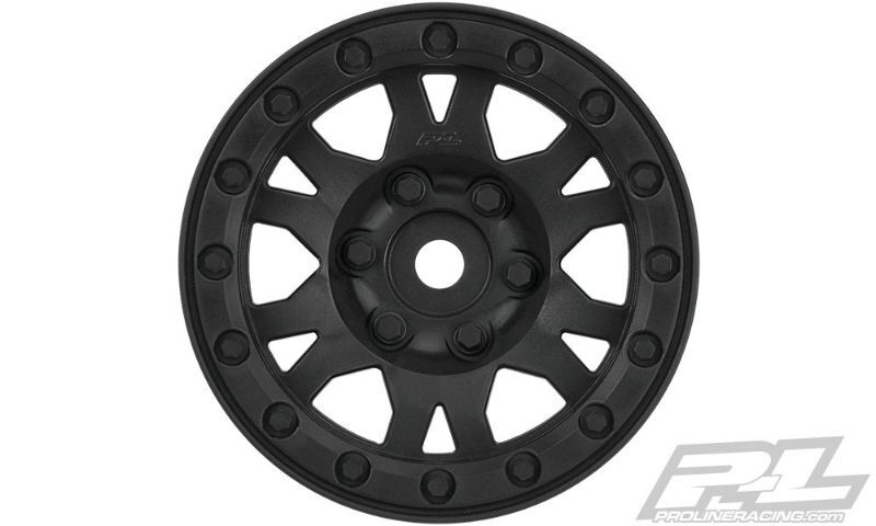 Pro-Line - ProLine Impulse 1.9 Plastik Internal Bead-Log Felge schwarz (PRO2769-03)