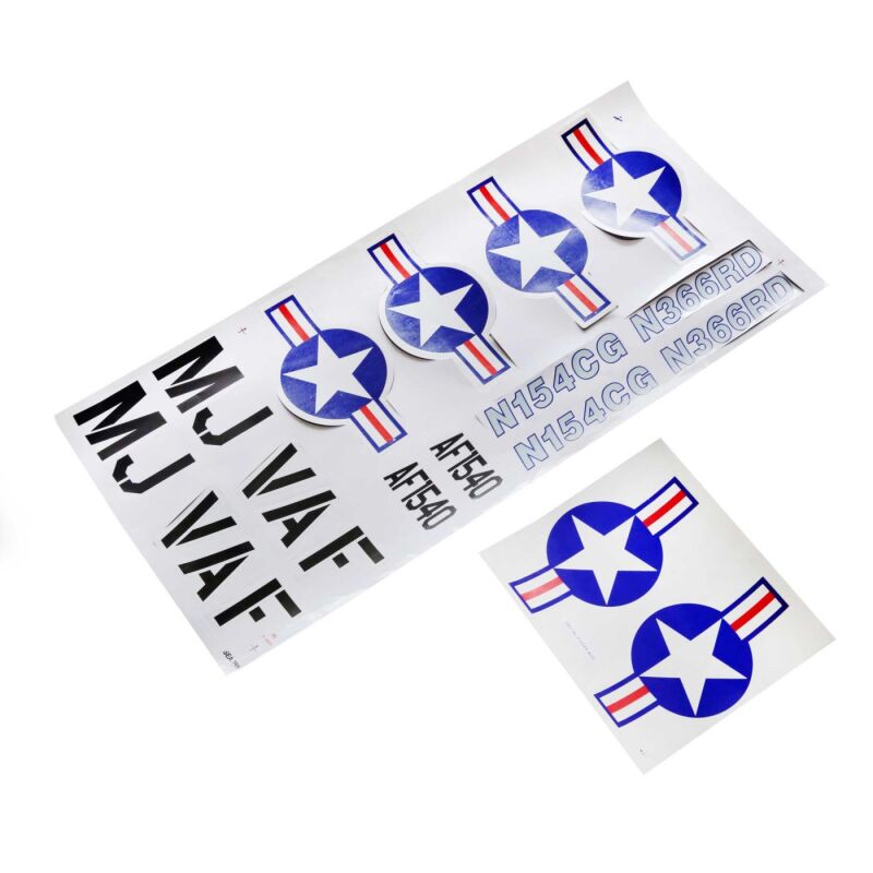 Hangar 9 - Dekorbogen USA Flagge Vans RV-4 30cc