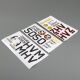Horizon Hobby - Decal Set (3): P-47D Thunderbolt 20cc (HAN299013)