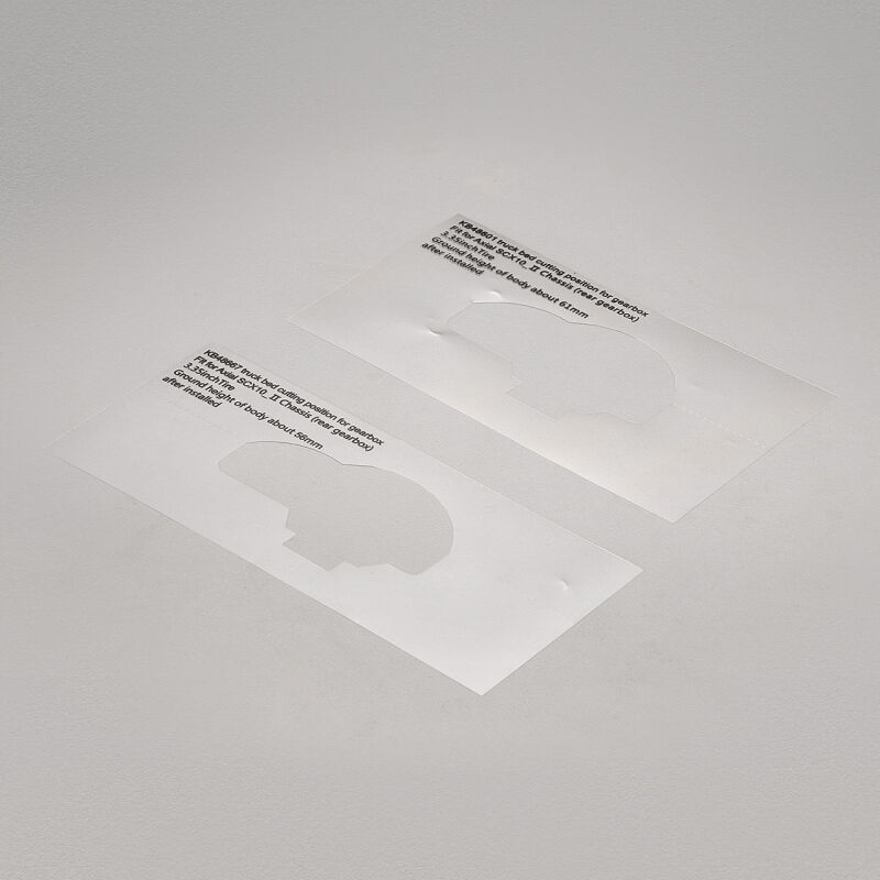 Killerbody - Schneidschablone SCXII für Getriebeausschnitt LC70 (KB48704)